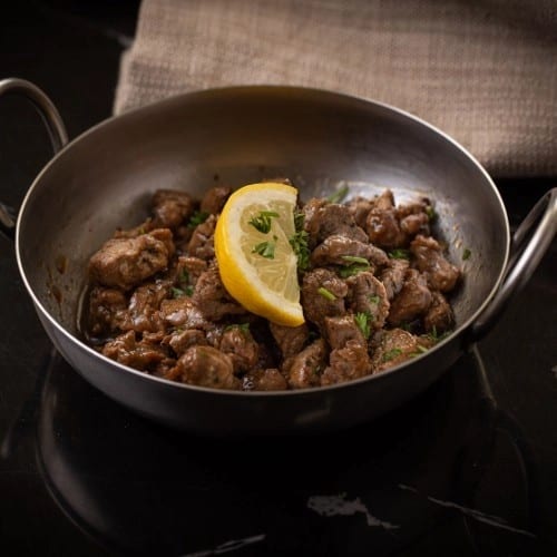 Sauteed Beef.