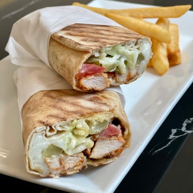 Kabob Sandwich.