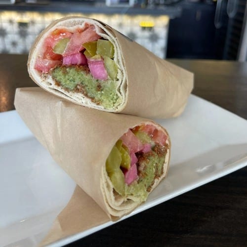 Falafel Sandwich.
