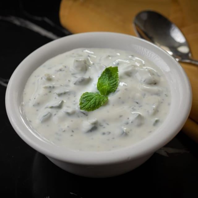 Yogurt with Cucumber.