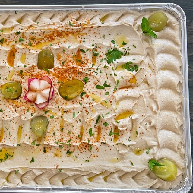 Hummus Dip Tray.