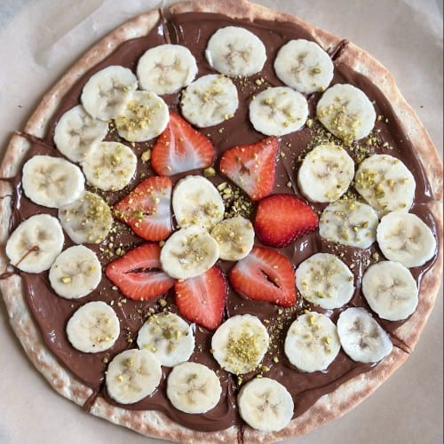 Nutella Flatbread.