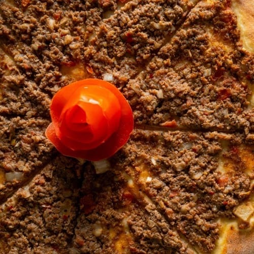 Beef Flatbread.