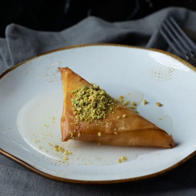 Cream Baklava.