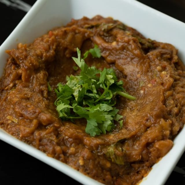 Roasted Eggplant.
