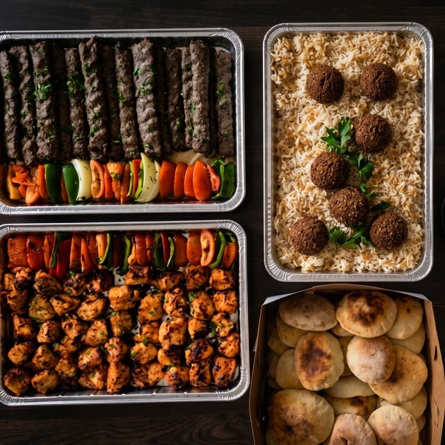 Kabob Buffet Package.