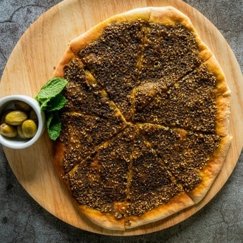Zaatar Flatbread.